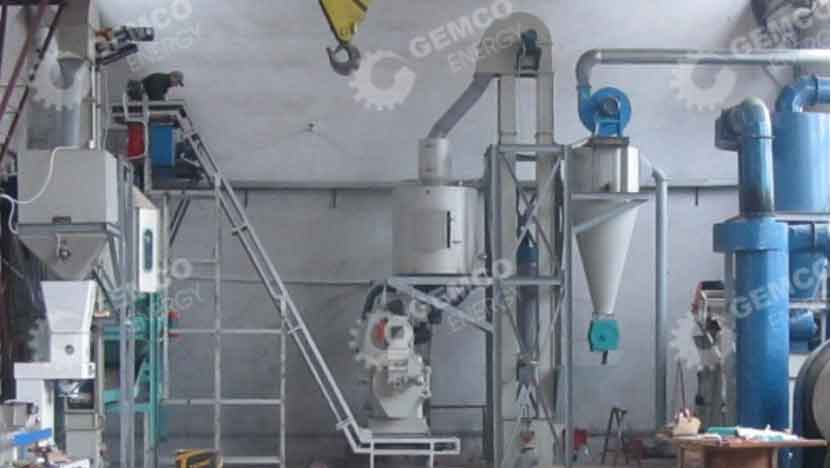 500-700 kg/h wood pellet mill