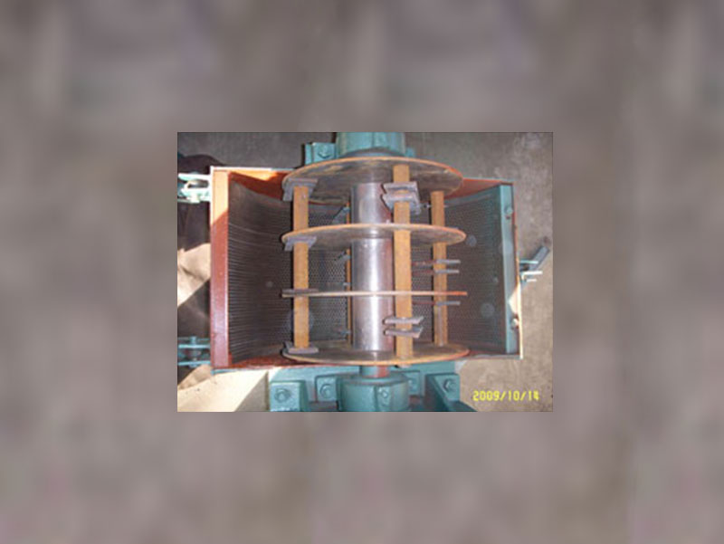 inner structure of hammer mill