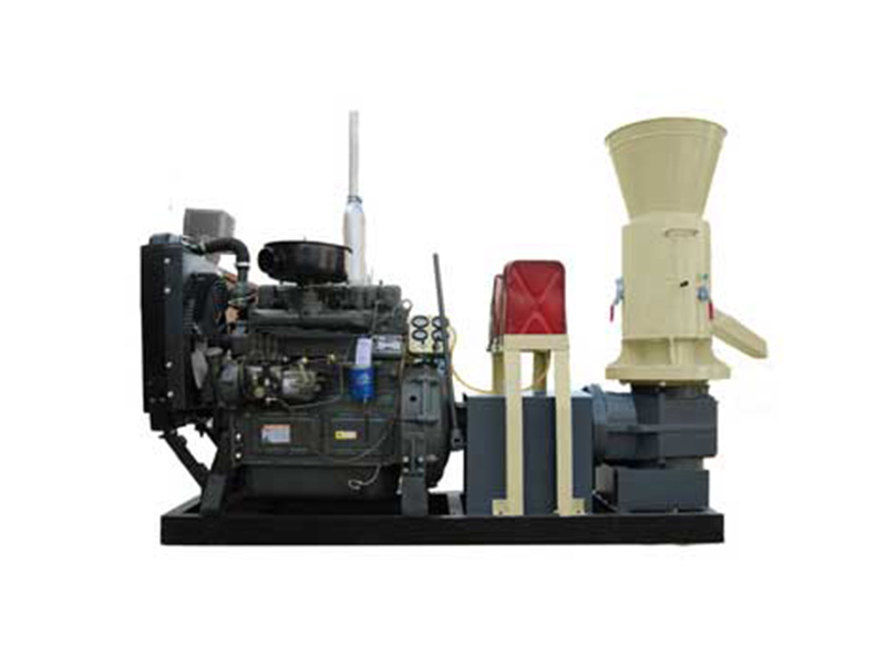 Diesel Engine-driven Type (Model A) roller turned diesel pellet mill