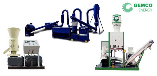 wood pellet machines